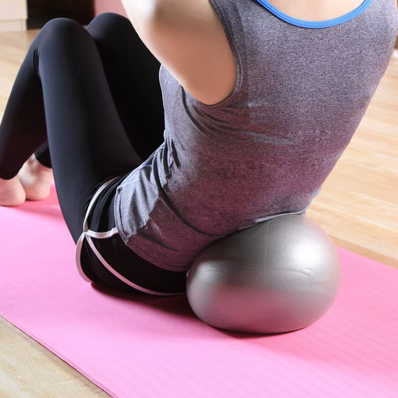 25Cm Mini Yoga Ball Fitness Pilates Reduce Fat Ball Thick Explosion-Proof PVC Non Slip Gym Home Training Workout Exercise Ball